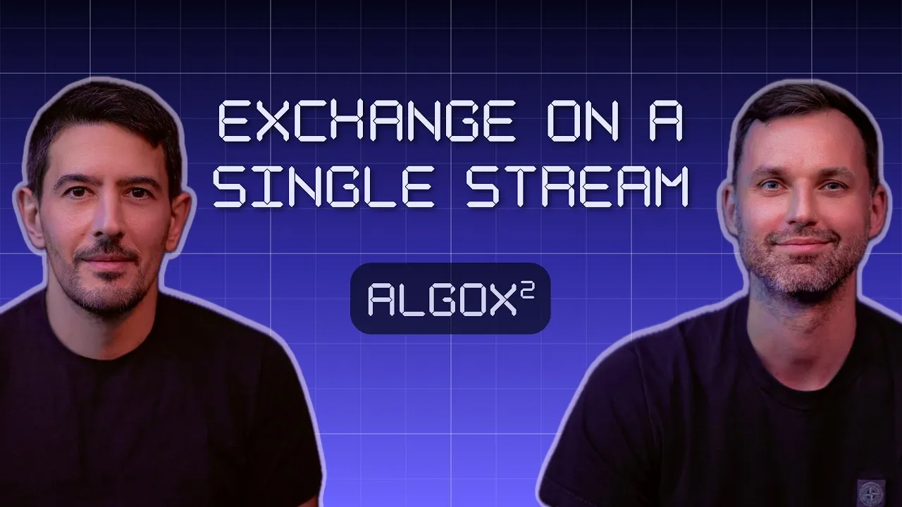 How to Build an Exchange: The Entire Market in One Ordered Log