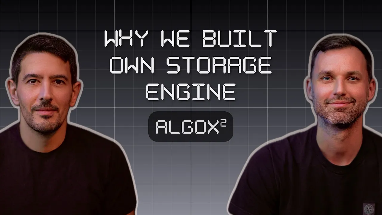 We Replaced LevelDB: Why AlgoX2 Built Its Own Append-Only Storage Engine